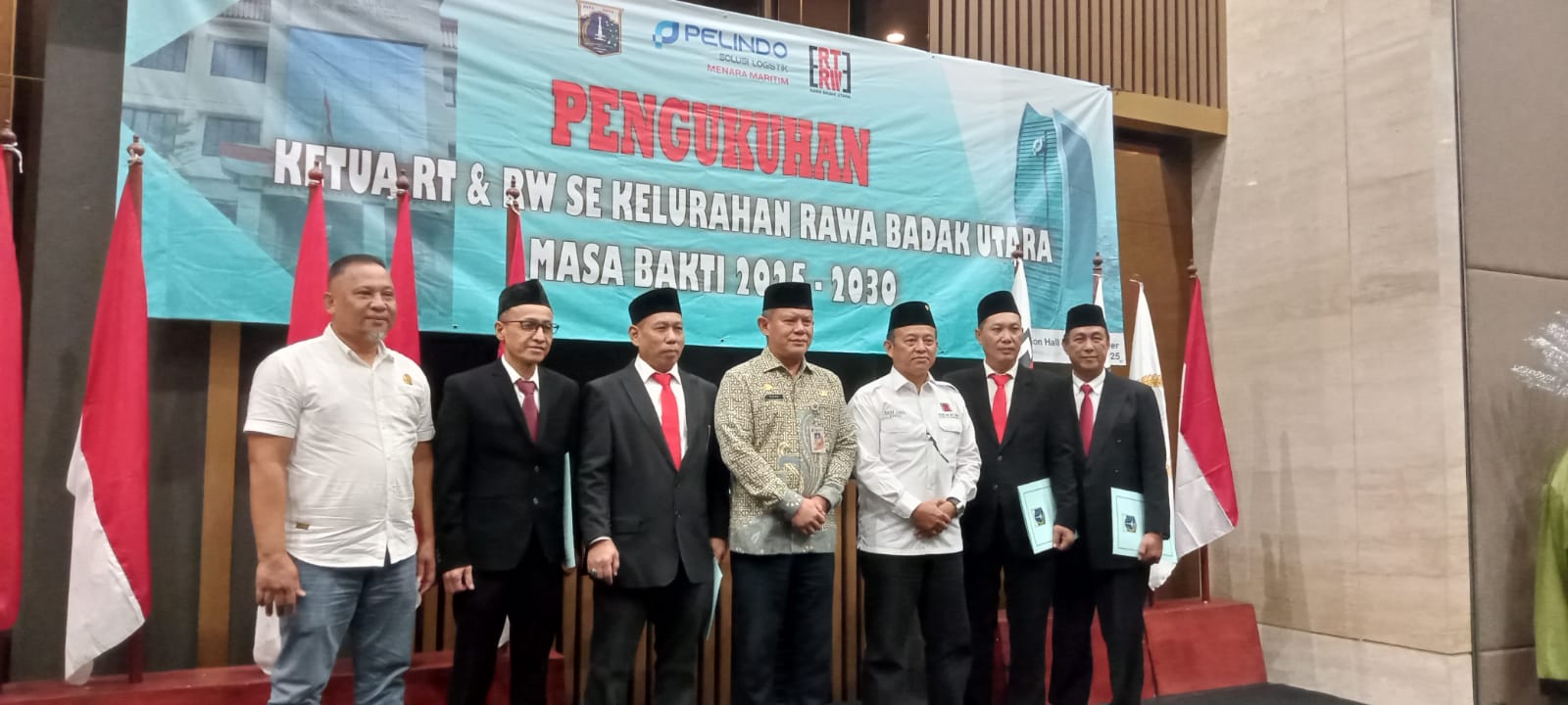 Pelantikan Ketua RW dan RT di Rawa Badak Utara: Langkah Strategis Membangun Masyarakat Mandiri dan Sejahtera