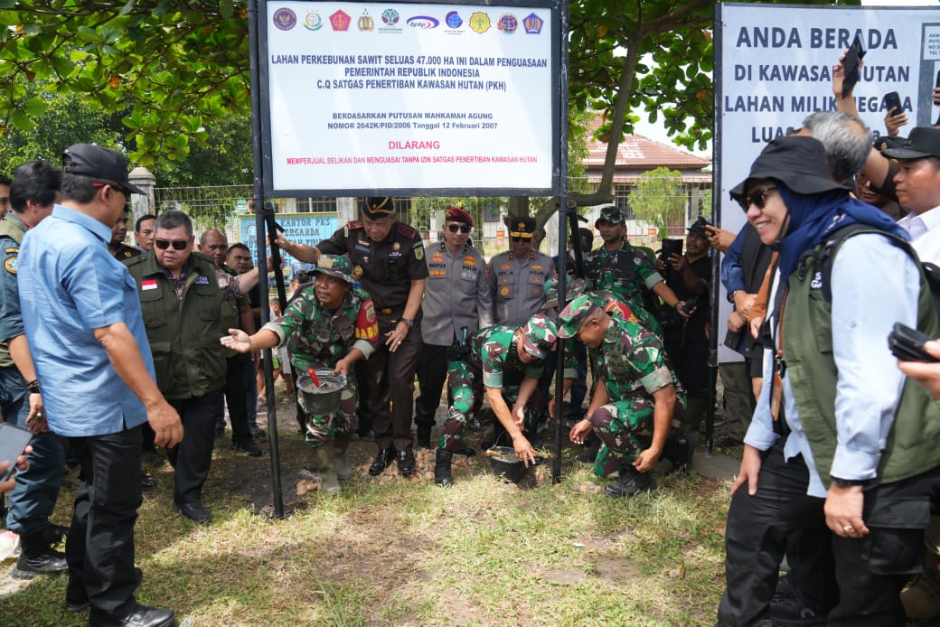 Pemulihan Kedaulatan 47.000 Hektare Lahan, Negara Tegakkan Hukum Tanpa Kompromi
