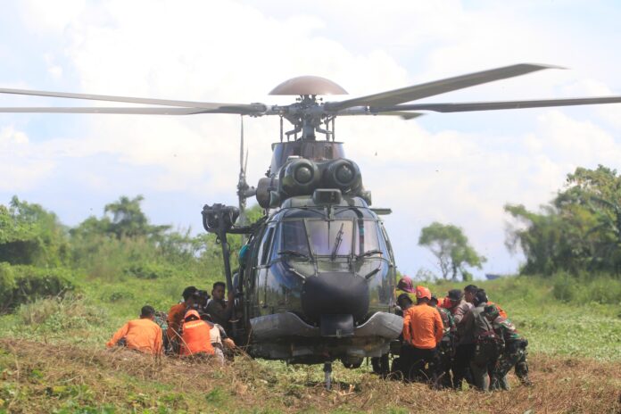 Aksi Cepat dan Terencana TNI di Tengah Simulasi Banjir Skala Besar