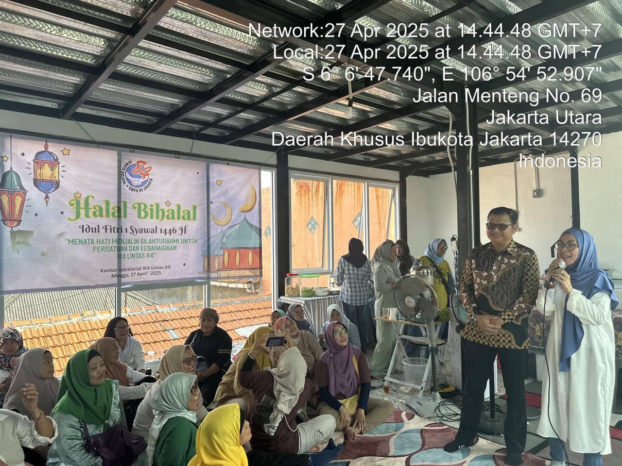 Alumni SMPN 84 Jakarta Utara Bangun Ikatan Kuat Lewat Halal Bihalal Bersejarah