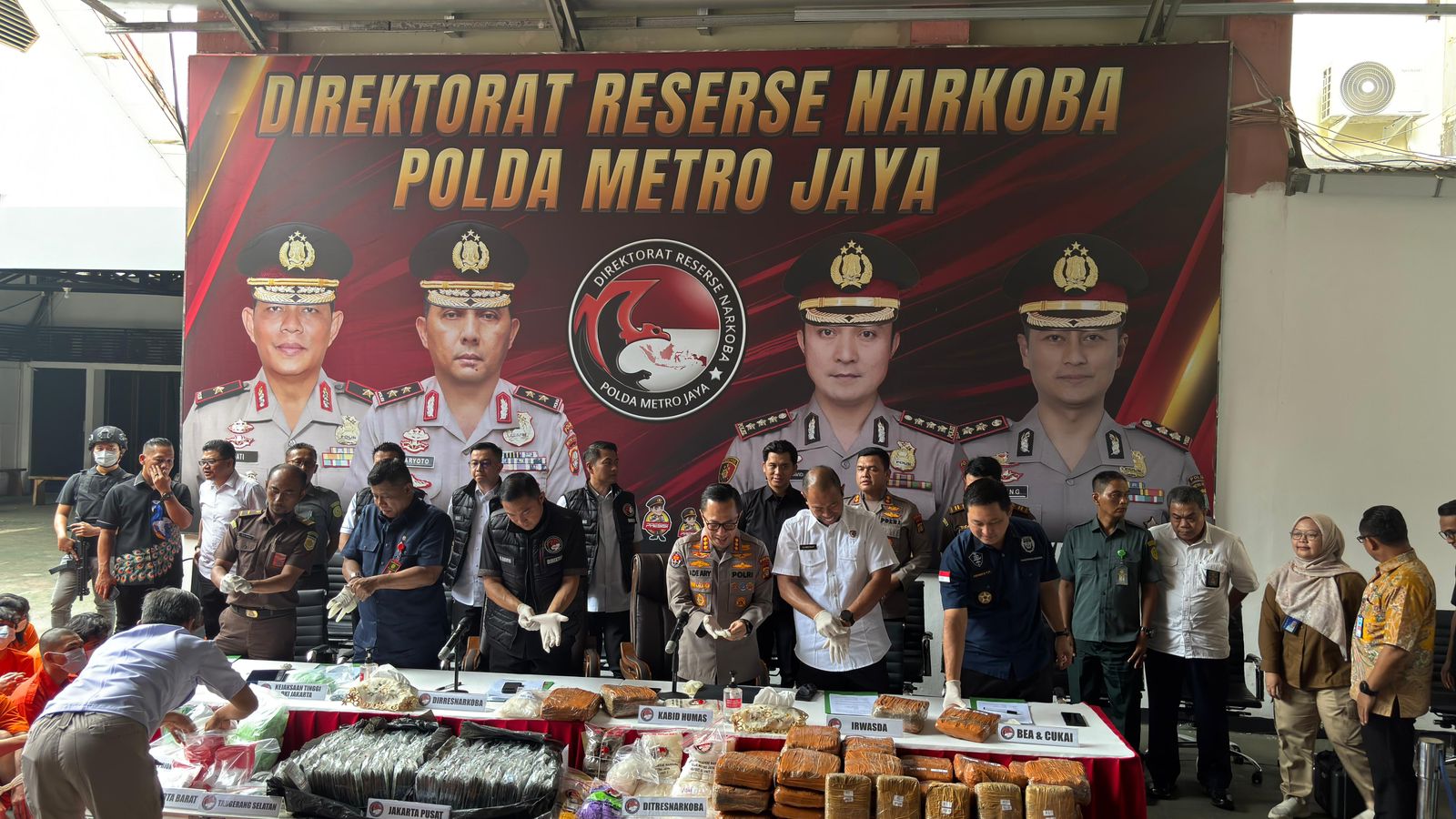 Gebrakan Besar Polda Metro Jaya Bongkar 1.566 Kasus Narkoba dalam Tiga Bulan