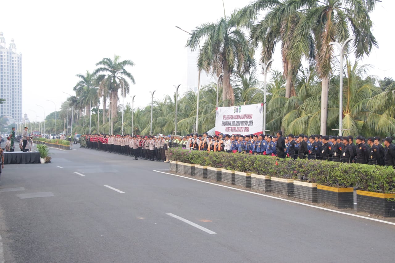 Strategi Cerdas Aparat Minimalkan Kemacetan Saat Peringatan May Day 2025