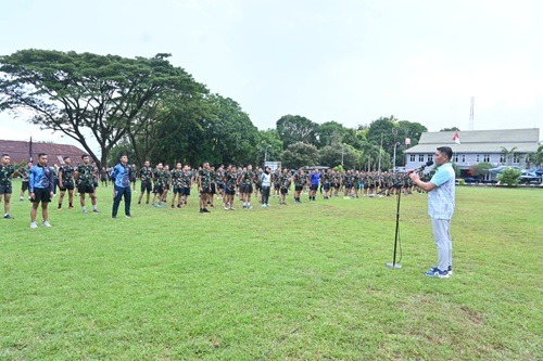 Kesehatan Prajurit Diutamakan, Danlanud Hasanuddin Terapkan Lari Siang sebagai Standar Baru