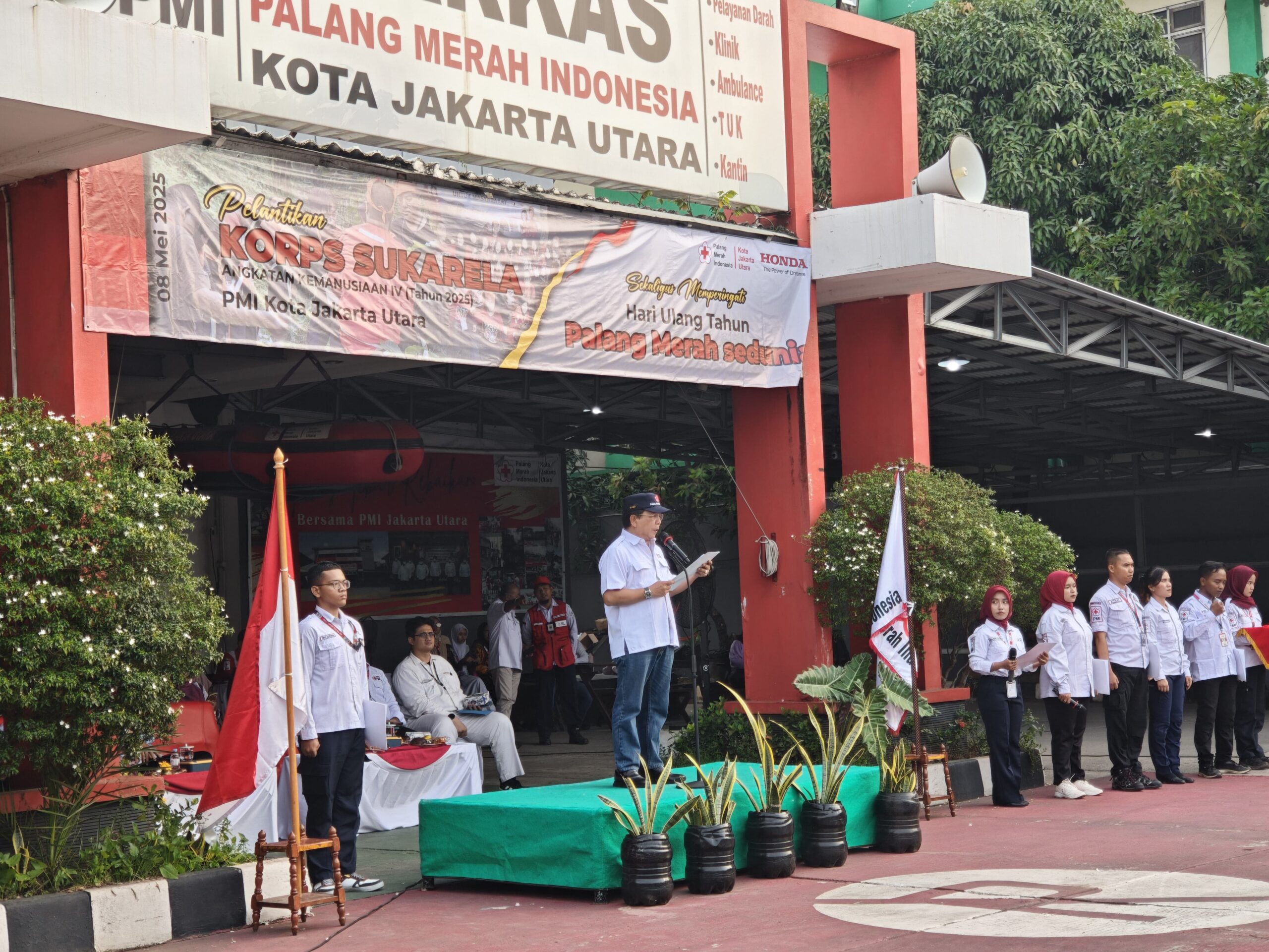 PMI Jakarta Utara Tegaskan Komitmen Kemanusiaan dengan Pelantikan KSR Baru