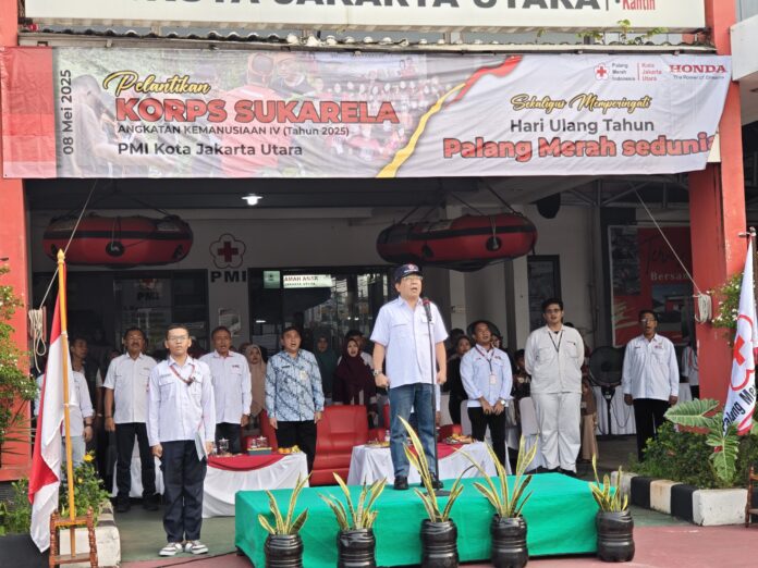 PMI Jakarta Utara Tegaskan Komitmen Kemanusiaan dengan Pelantikan KSR Baru