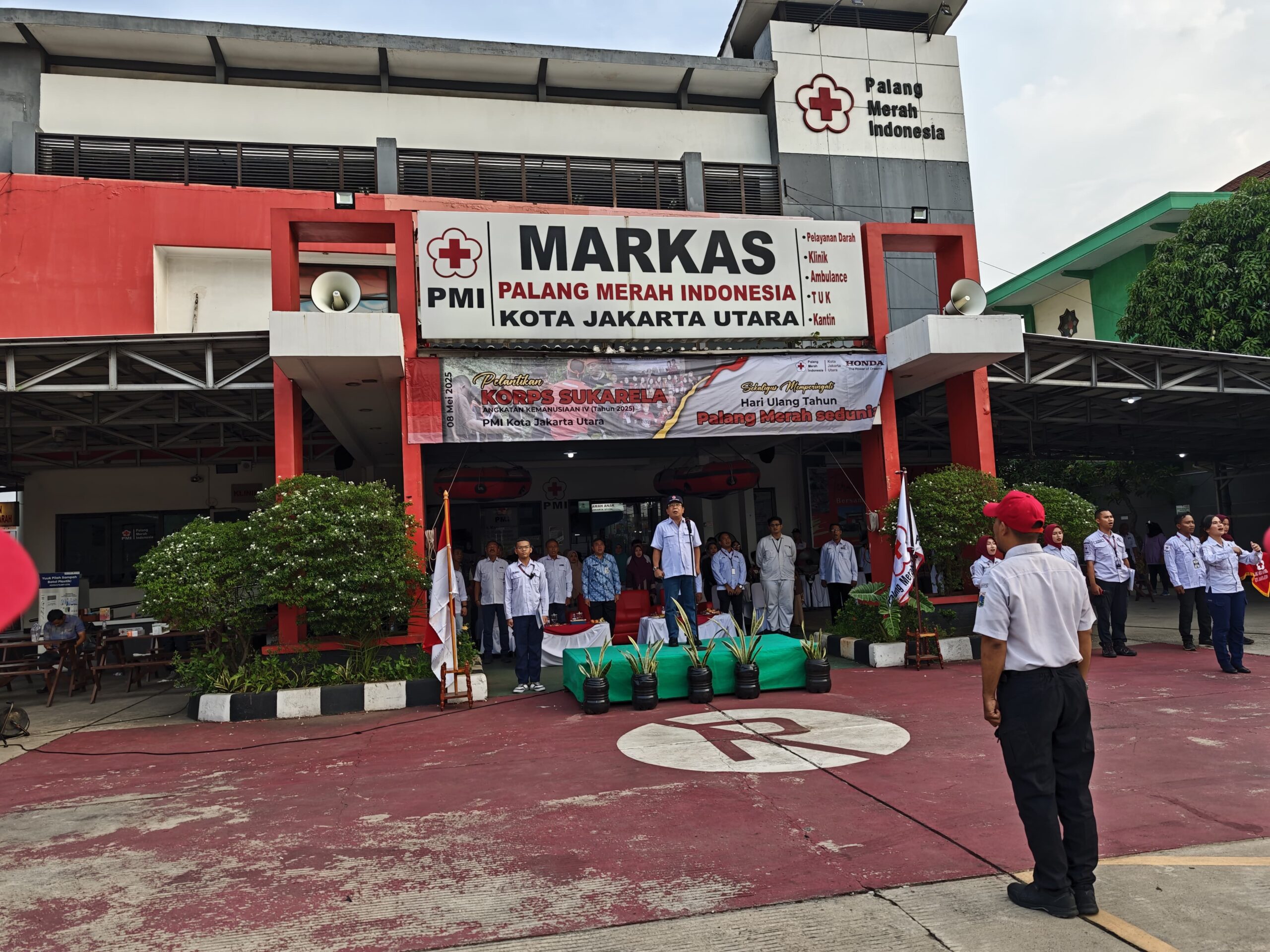 PMI Jakarta Utara Tegaskan Komitmen Kemanusiaan dengan Pelantikan KSR Baru