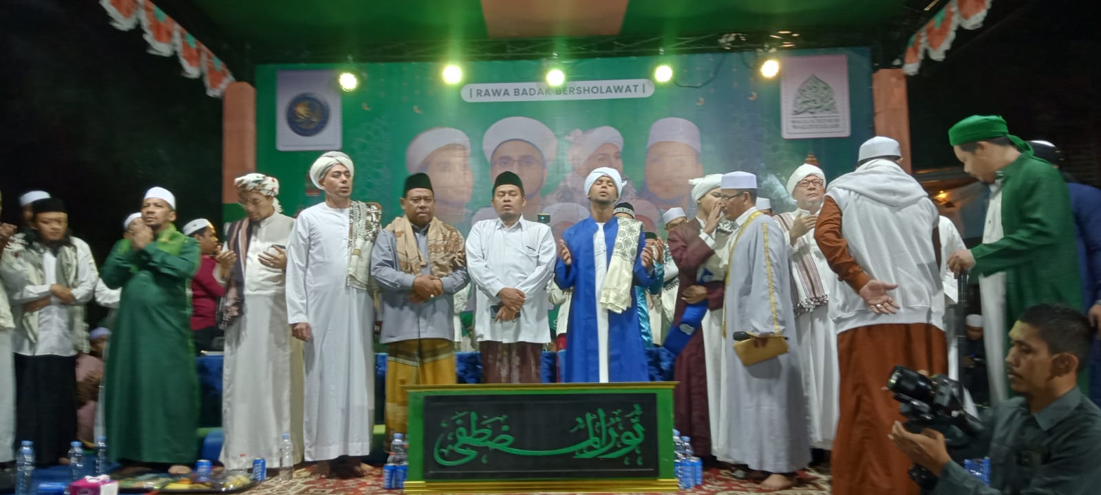 Rawa Badak Bersinar dalam Malam Penuh Dzikir, Hikmah, dan Sholawat Penuh Makna