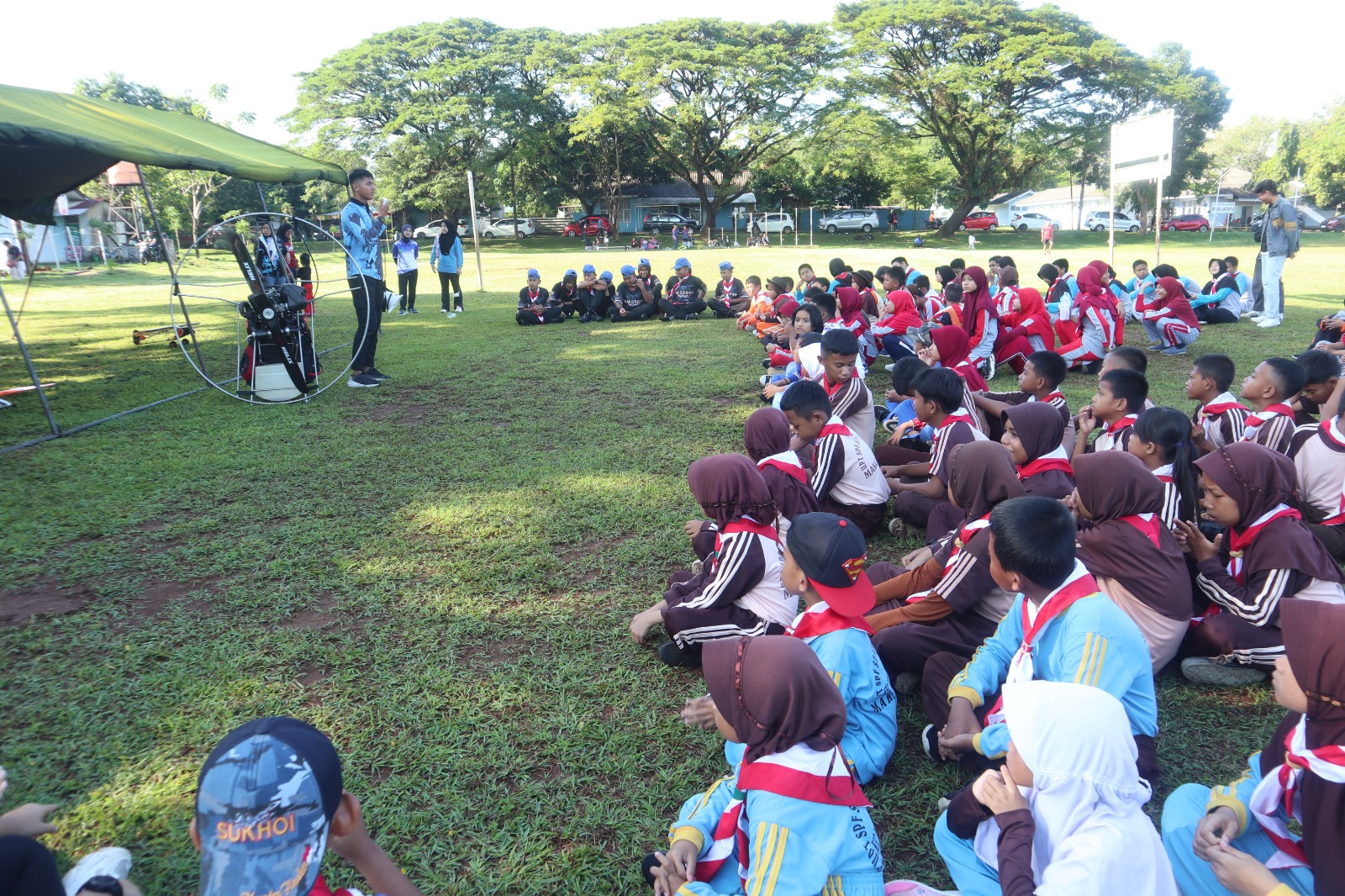 CFD Lanud Hasanuddin Bangkitkan Semangat Sehat dan Kebersamaan Warga Makassar