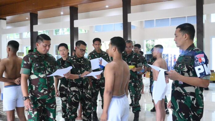 Danlanud Hasanuddin Pimpin Seleksi Akhir Calon Bintara Penuh Integritas