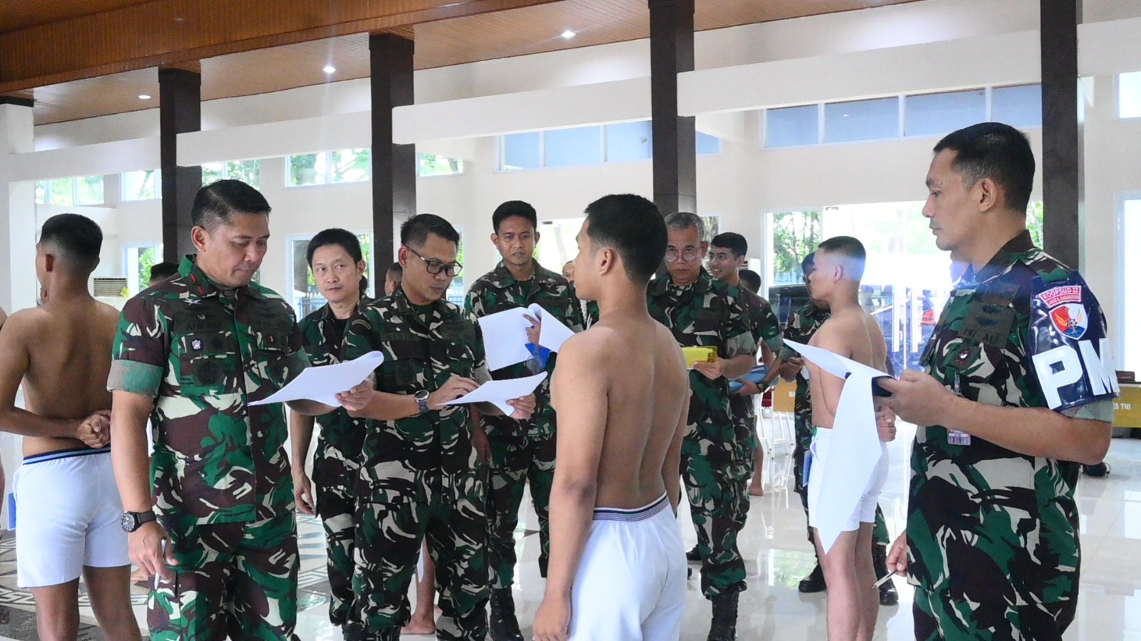 Danlanud Hasanuddin Pimpin Seleksi Akhir Calon Bintara Penuh Integritas