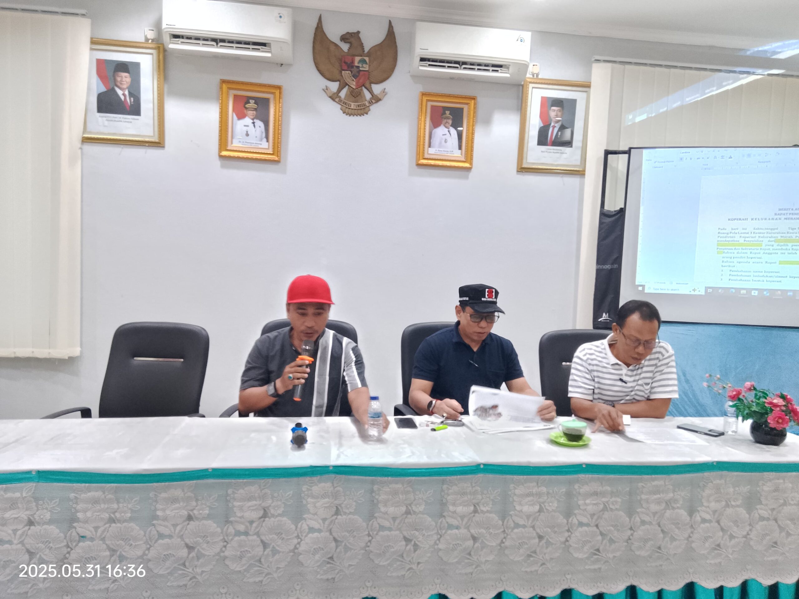 Koperasi Merah Putih Rawa Badak Utara Didukung Tokoh Masyarakat dan Pemerintah Setempat