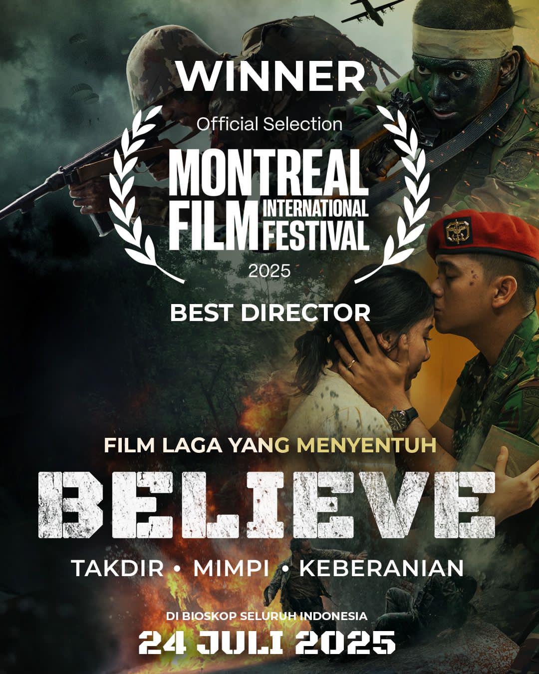 Believe Bawa Perfilman Indonesia Mendunia Lewat Kemenangan Spektakuler